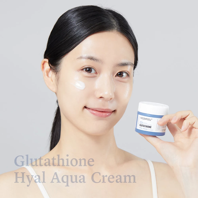 MEDI-PEEL Крем для обличчя зволожувальний освітлювальний Glutathione Hyal Aqua 50мл : Medi-Peel : УТП010061: 6