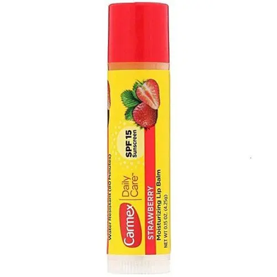 Carmex Бальзам для губ stick Strawberry 4,25g : Carmex : УТП000661: 1