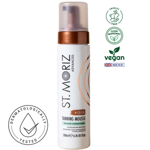 St.Moriz Автобронзат-мус для середньої засмаги шкіри Advanced Colour Correcting Mousse Medium 200ml : St.Moriz : УТП008575: 7