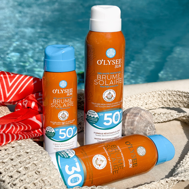 OLYSEE Солнцезащитный спрей для тела SPF 30+,150мл : O&rsquo;lysee : Т03041 : 3