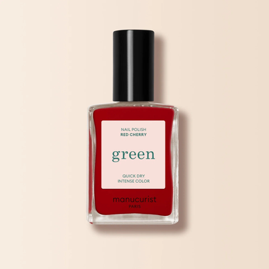 Manucurist Лак для ногтей с вишнево-красным оттенком Green&trade; Red Cherry, 15 мл : Manucurist : Т03155 : 3