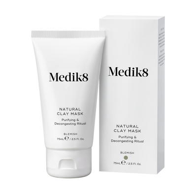 Medik8 Маска для обличчя очищуюча з глиною Natural Clay Mask 75мл : Medik8 : УТП010439: 2