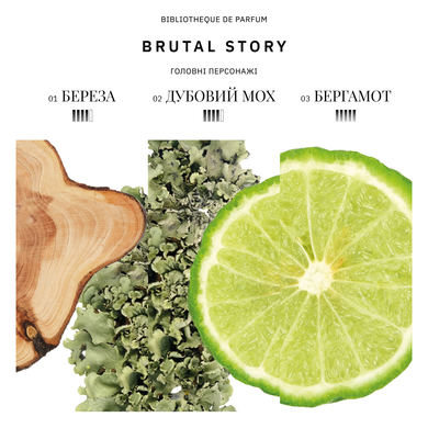 BIBLIOTHEQUE Brutal Story (Брутальна історія) EDP men : Bibliotheque de Parfum : УТП010550: 6