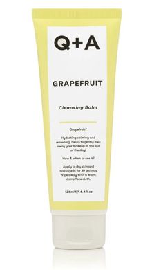 Q+A Бальзам для обличчя Очищувальний з грейпфрутом Grapefruit Cleansing Balm 125ml : Q + A : УТП008413: 1