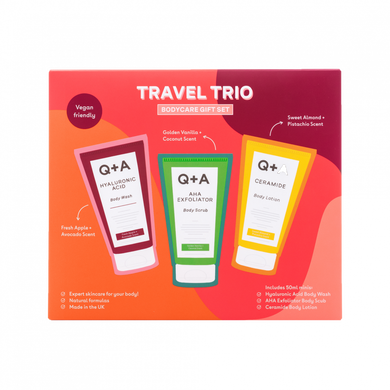 Q+A Подарунковий набір для тіла Travel Trio : Q + A : УТП010011: 4