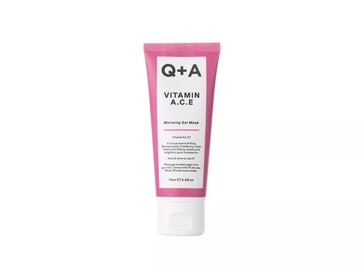 Q+A Маска для обличчя Мультивітам. Vitamin A.C.E. Warming Gel Mask 75ml : Q + A : УТП008770: 1