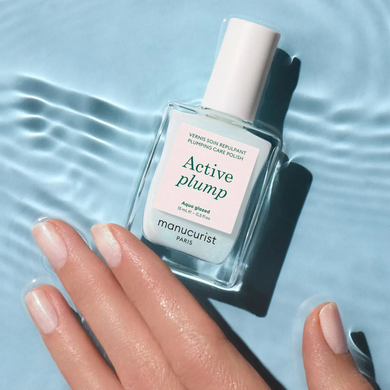Manucurist Лак для ногтей с коллагеном и перламутровым молочным покрытием Active&trade; Plump Aqua Glazed, 15 мл : Manucurist : Т03161 : 9