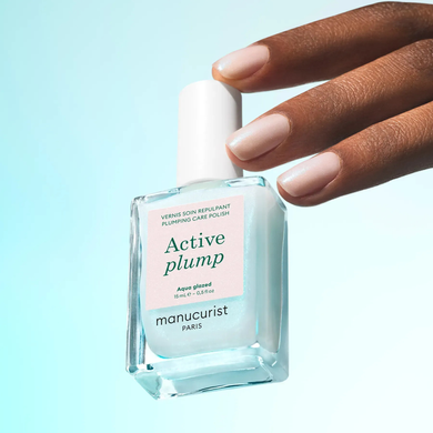 Manucurist Лак для ногтей с коллагеном и перламутровым молочным покрытием Active&trade; Plump Aqua Glazed, 15 мл : Manucurist : Т03161 : 9