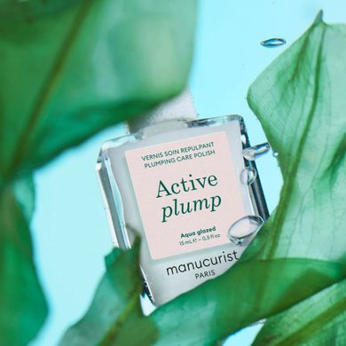 Manucurist Лак для ногтей с коллагеном и перламутровым молочным покрытием Active&trade; Plump Aqua Glazed, 15 мл : Manucurist : Т03161 : 9